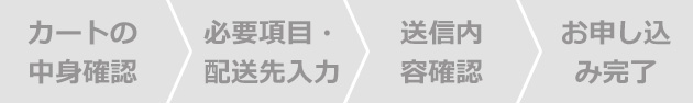 カート現在地　お申し込み完了